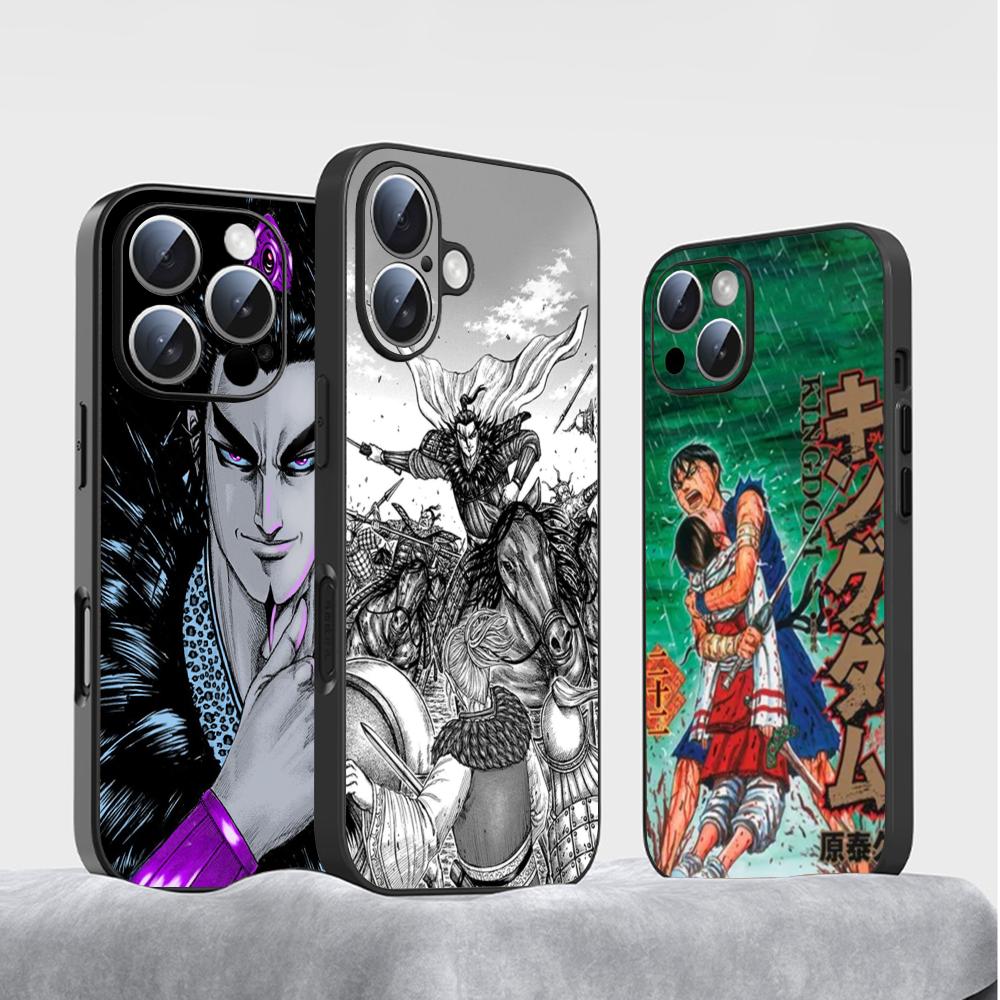 Phone Cases Iphone 15 Pro Max - Capa de Celular Kingdom Manga Kanki