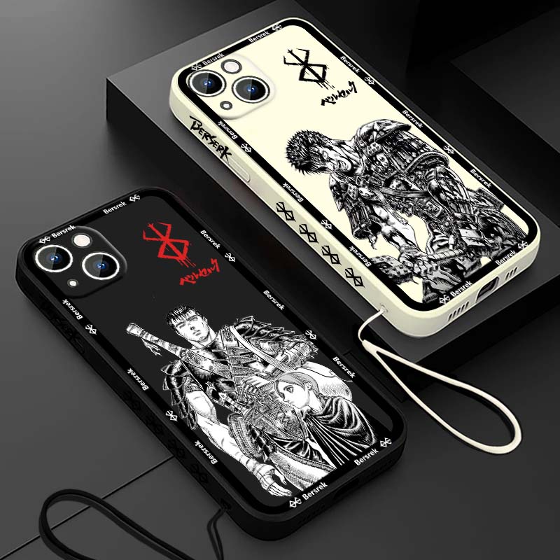 Phone Cases Iphone 11 - Capa de Celular Líquida com Cordão