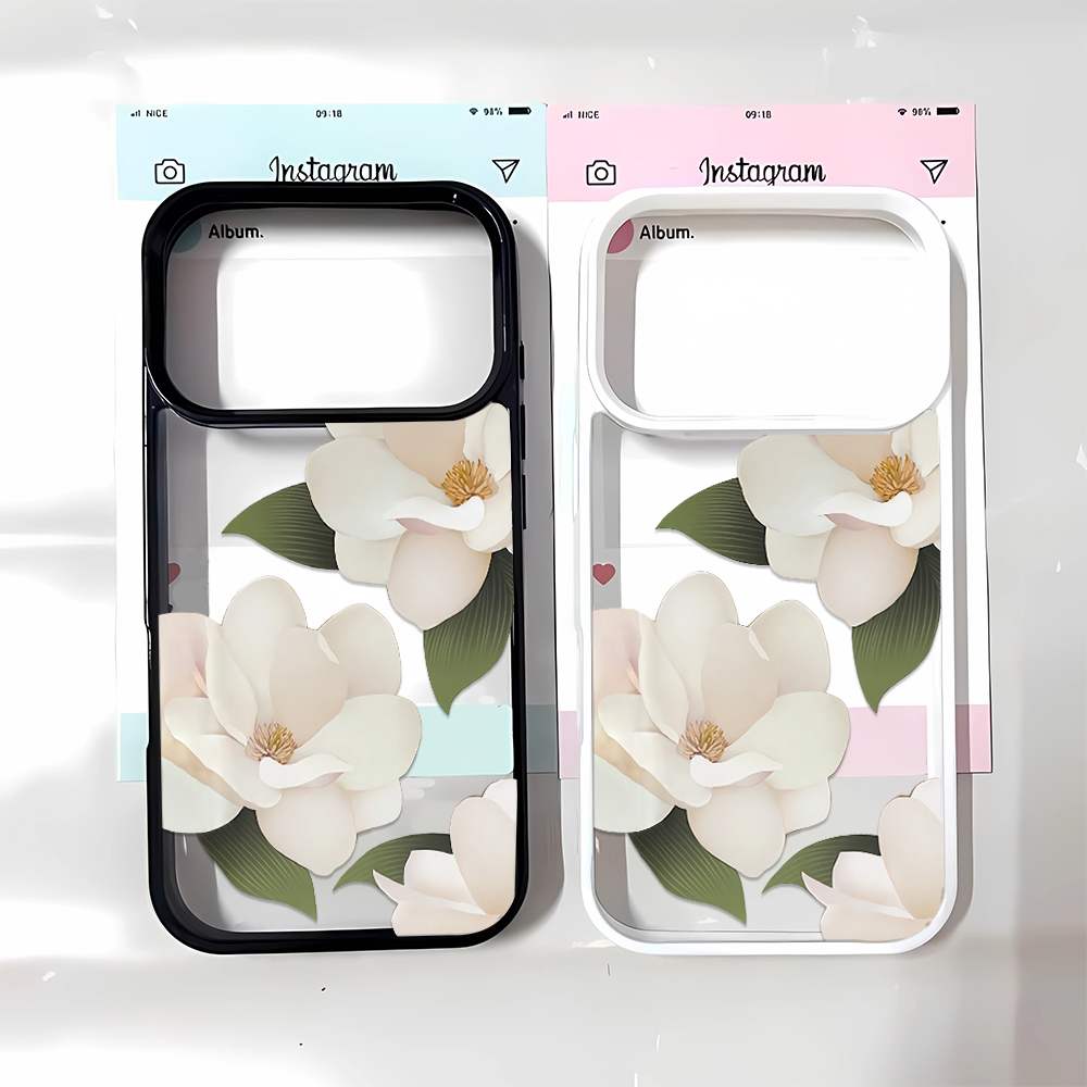 Phone Cases Best - Capa Elegante e Macia Magnolia Boho