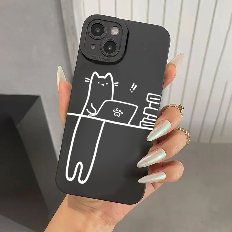 Phone Cases Funny - Capa de Silicone Antichoque Engraçada de