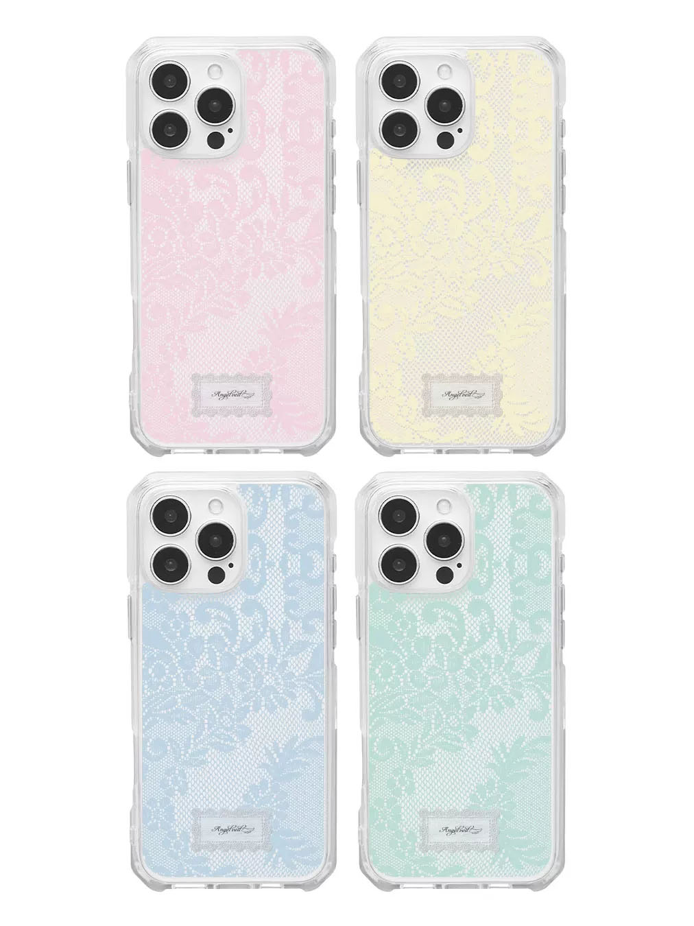 Phone Cases Best - Capa Transparente Coreana Estilo Ins com