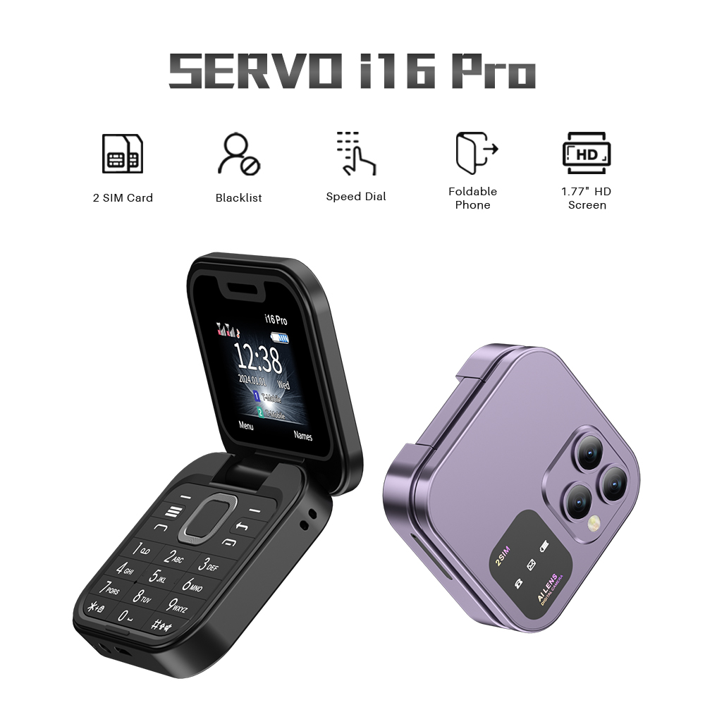 Phone Cases Verizon - Servo 2025 novo mini flip telefone