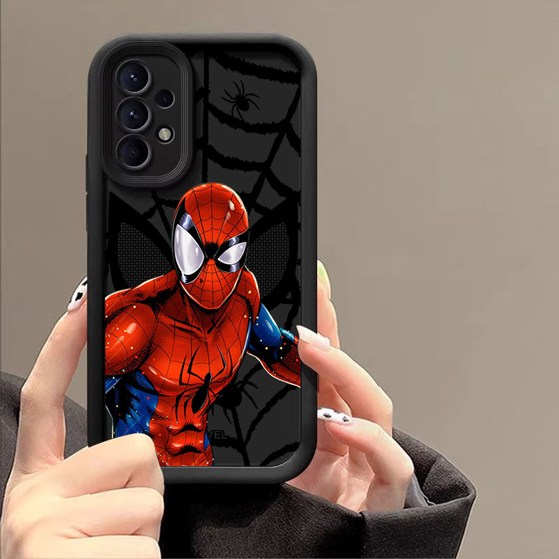 Phone Cases Galaxy A17 - Capa de Silicone Macia Marvel Homem-Aranha