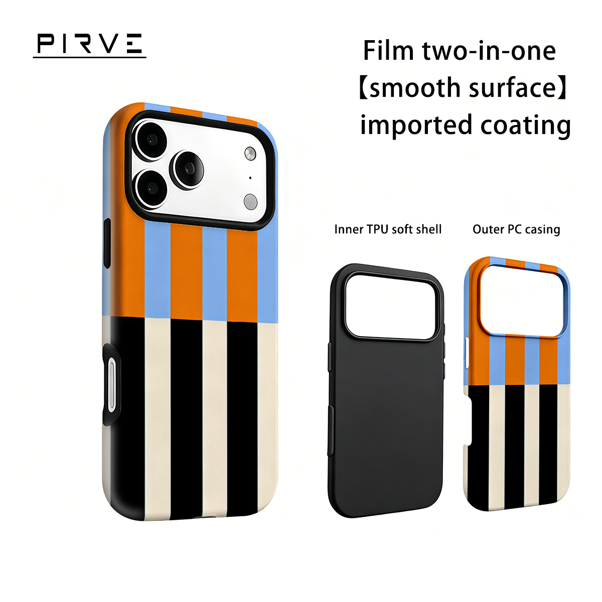 Phone Cases Orange - Capa de Celular Coreana com Design