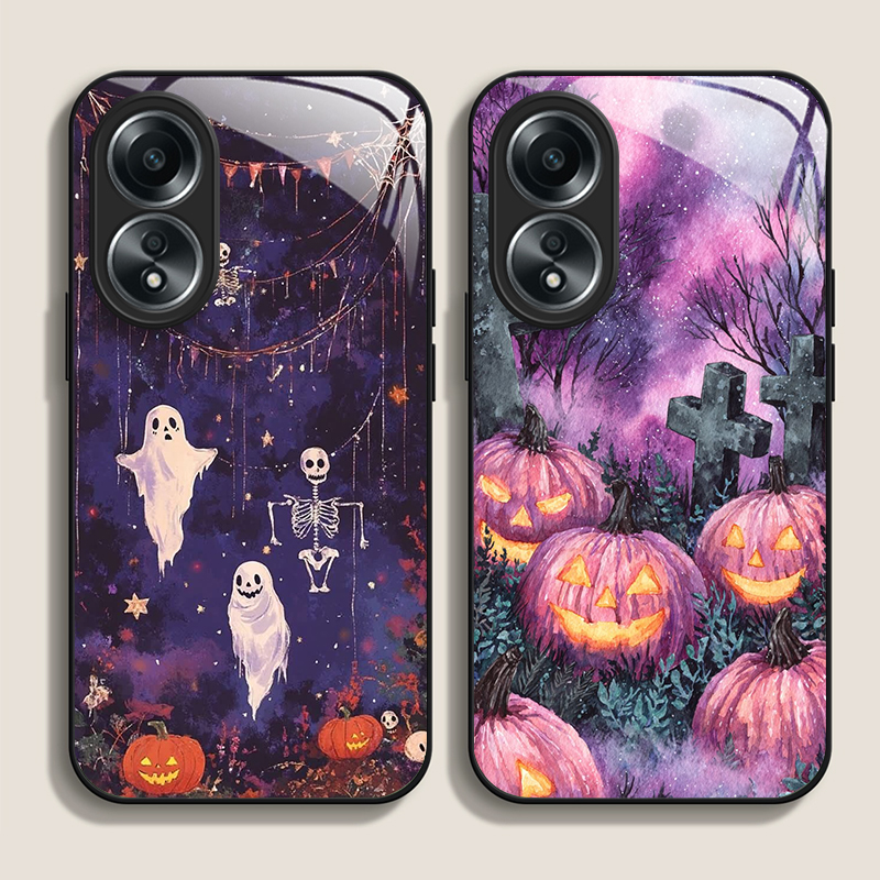 Phone Cases Realme - Capa de Telefone de Vidro Temperado