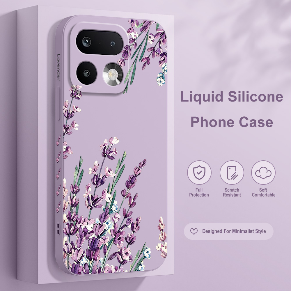 Phone Cases Realme - Capa de Telefone Lavender Sprig para