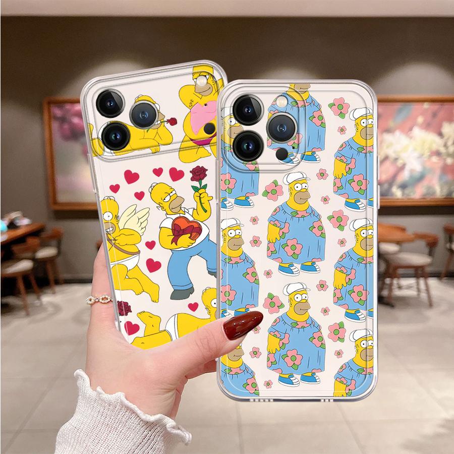 Phone Cases Funny - Capa de Celular Macia The Simpsons