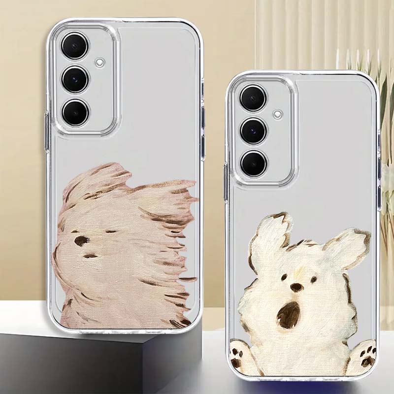 Phone Cases Funny - Capa de Telefone Transparente TPU com