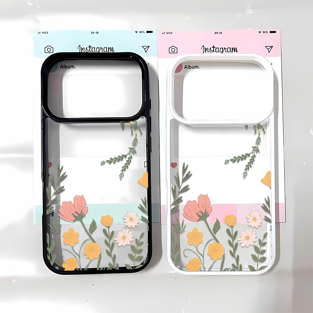 Phone Cases Best - Capa de Telefone Rosa com Estampa