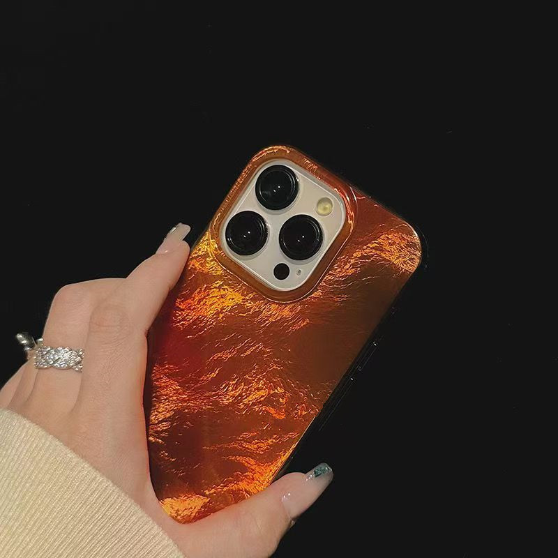 Ins laranja gradiente vortex p - Phone Cases Orange avaliação e preço