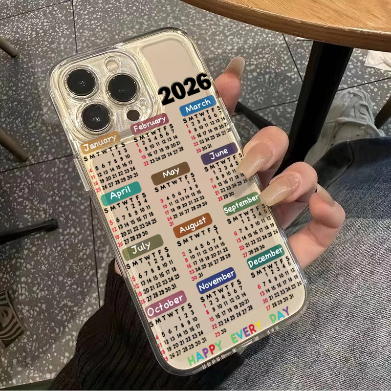 2026 calendário pintura de luz - Phone Cases Best avaliação e preço