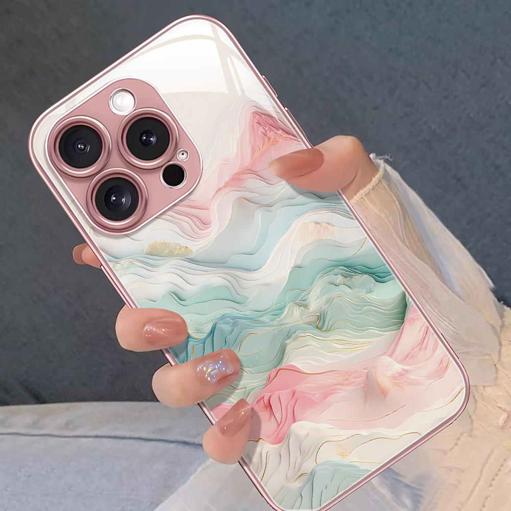Tempered Glass Phone Case For  - Phone Cases Samsung S25 Fe avaliação e preço