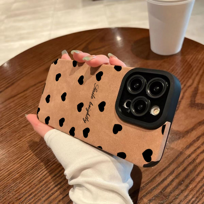 New Luxury Black Love Heart So - Phone Cases Best avaliação e preço