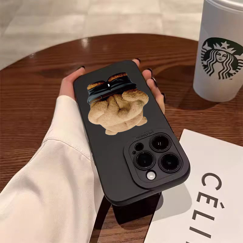 Engraçado legal urso silicone  - Phone Cases Funny avaliação e preço
