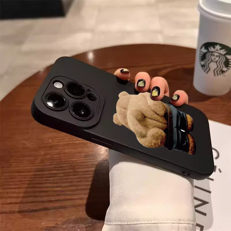 Engraçado legal urso silicone  - Phone Cases Funny avaliação e preço