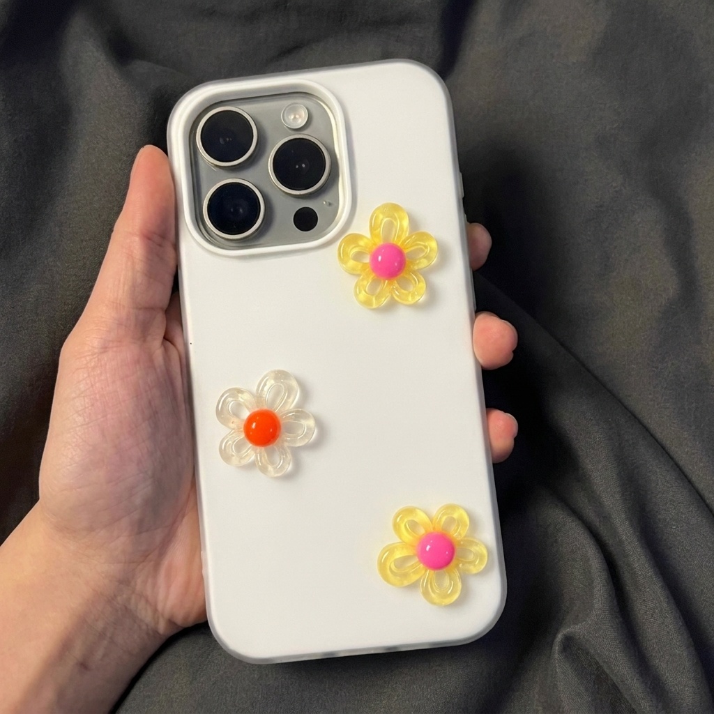 Capa de Telefone Branca com Co - Phone Cases Diy avaliação e preço