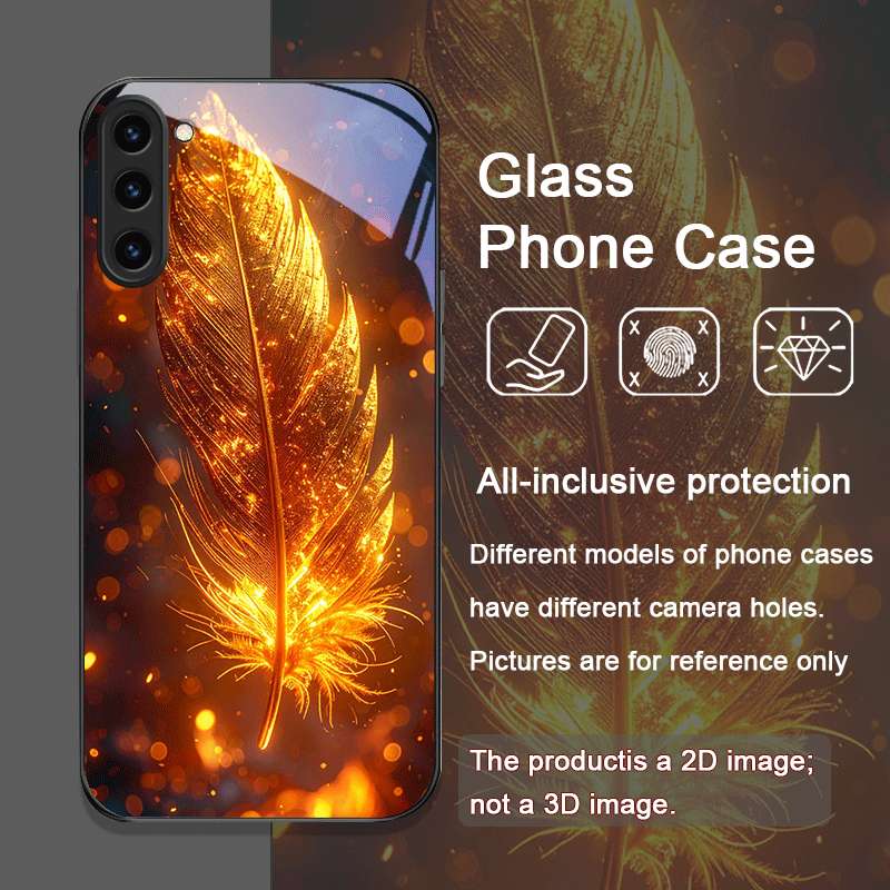 Estético phoenix fogo pena pad - Phone Cases Samsung S25 Fe avaliação e preço