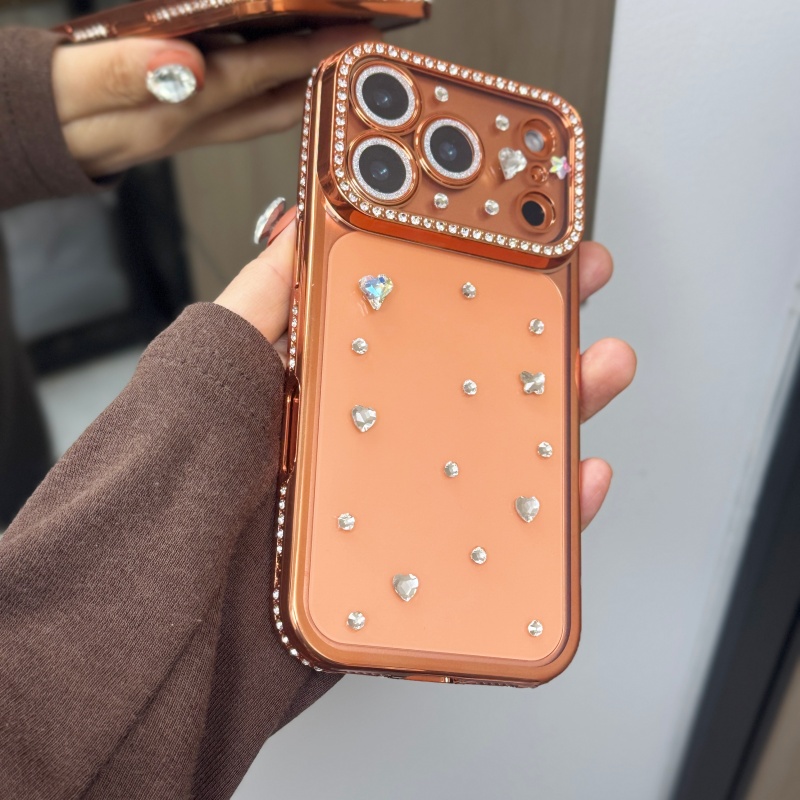 Feito à mão jóias cristal banh - Phone Cases Orange avaliação e preço