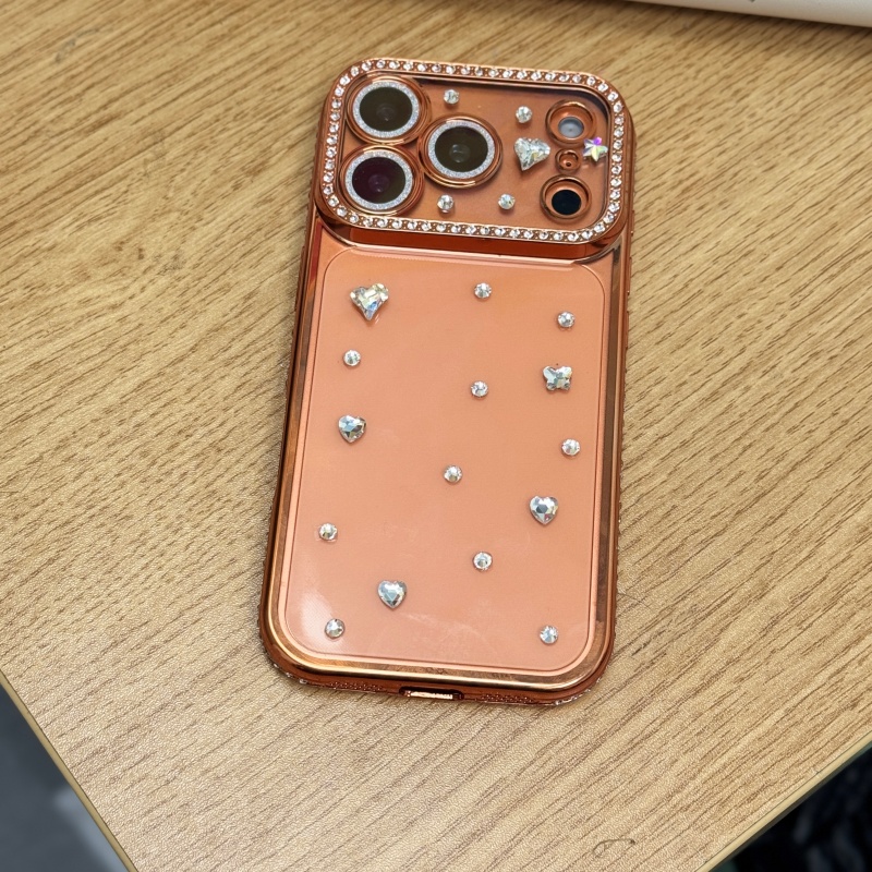 Feito à mão jóias cristal banh - Phone Cases Orange avaliação e preço