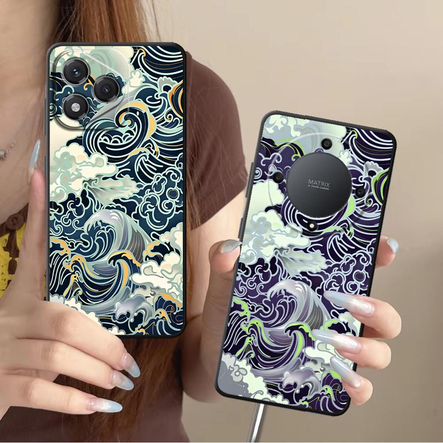 Capa de Telefone Wave Art para - Phone Cases Honor avaliação e preço
