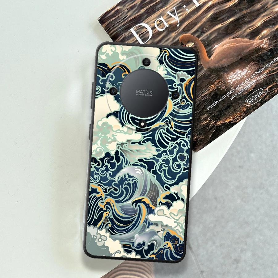 Capa de Telefone Wave Art para - Phone Cases Honor avaliação e preço