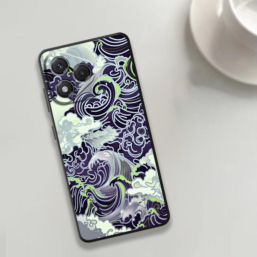Capa de Telefone Wave Art para - Phone Cases Honor avaliação e preço