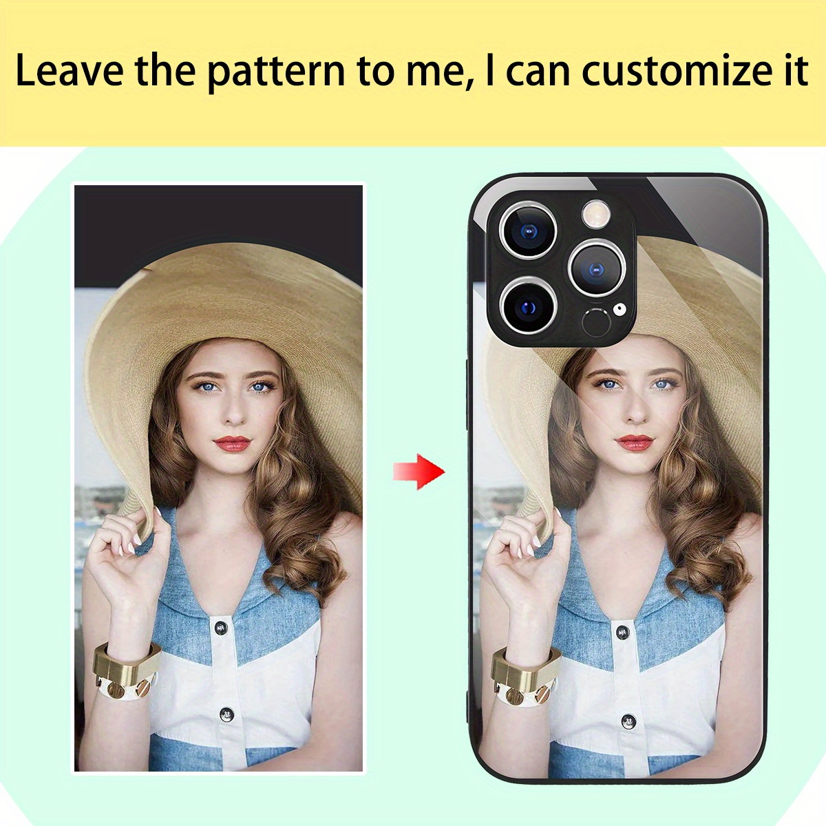 Capa Espelhada Personalizada c - Phone Cases Diy avaliação e preço