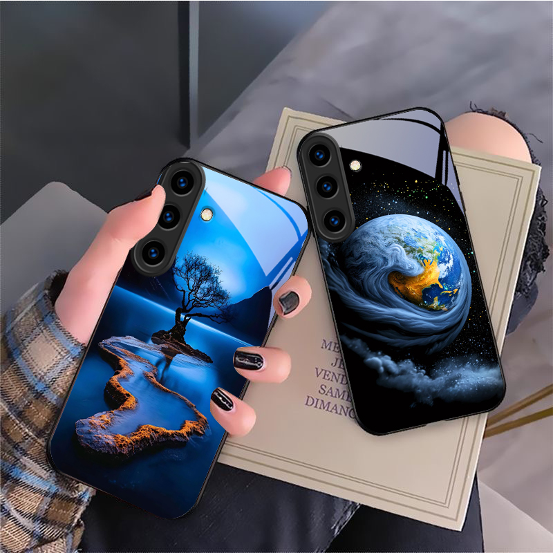 Capa de Celular de Vidro Preto - Phone Cases Orange avaliação e preço