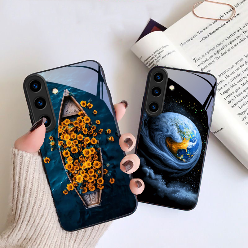Capa de Celular de Vidro Preto - Phone Cases Orange avaliação e preço