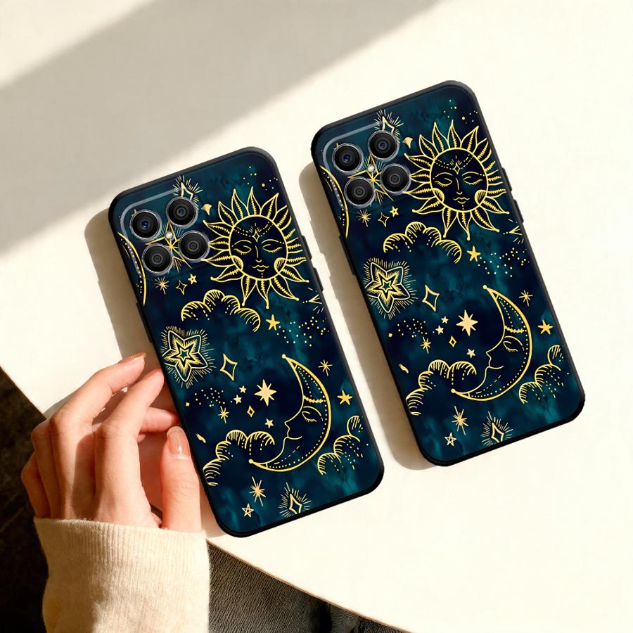 Capa de Celular Line Moon para - Phone Cases Honor avaliação e preço