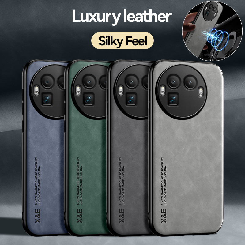 Capa Magnética de Luxo em Cour - Phone Cases Realme avaliação e preço