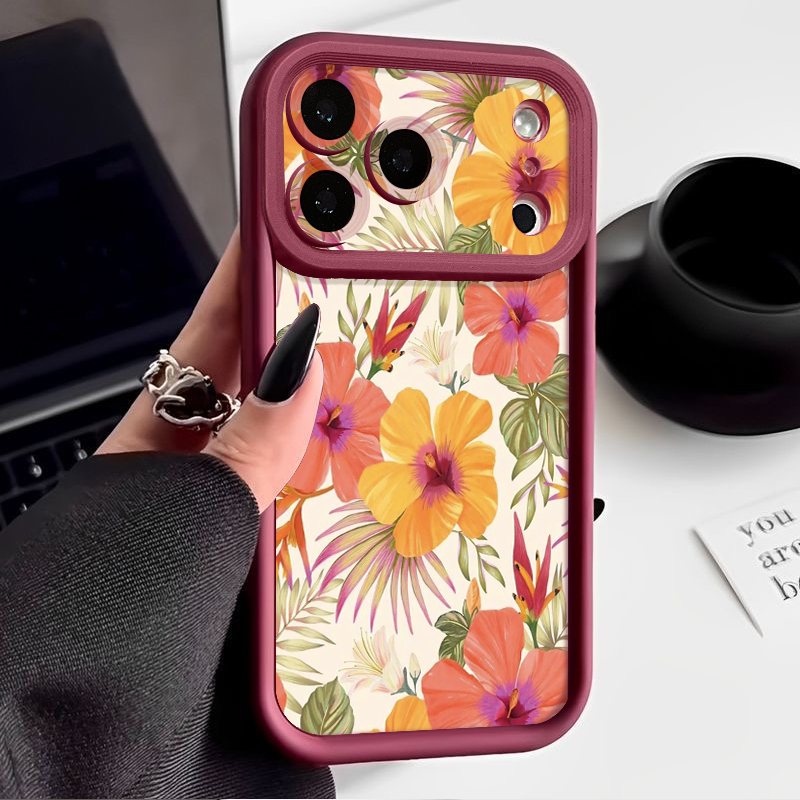 Capa de Celular TPU com Estamp - Phone Cases Orange avaliação e preço