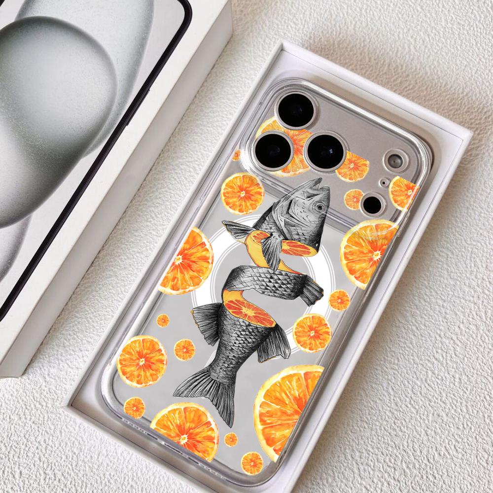 Capa Magnética Transparente Or - Phone Cases Orange avaliação e preço