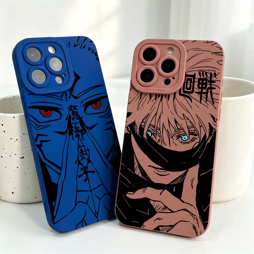 Capa de Silicone Macia Anime J - Phone Cases Cool avaliação e preço