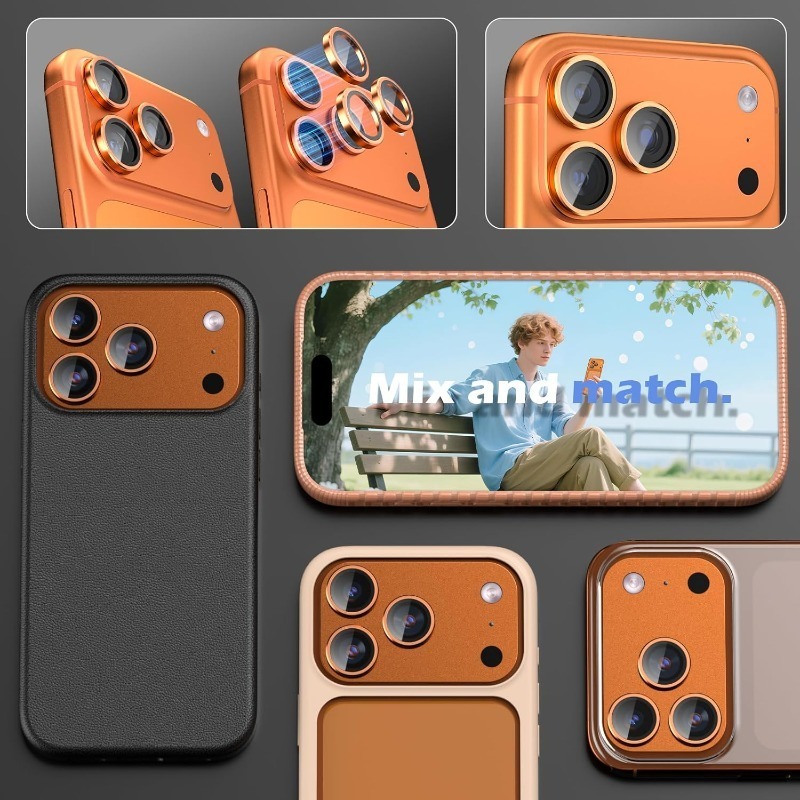 Protetor de Lente de Câmera de - Phone Cases Orange avaliação e preço