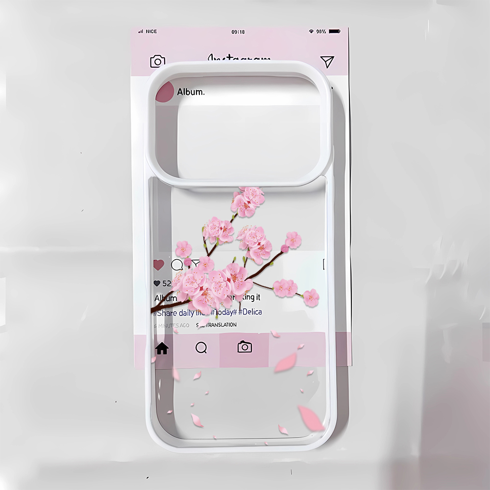 Capa de Telefone Rosa Flor de  - Phone Cases Best avaliação e preço