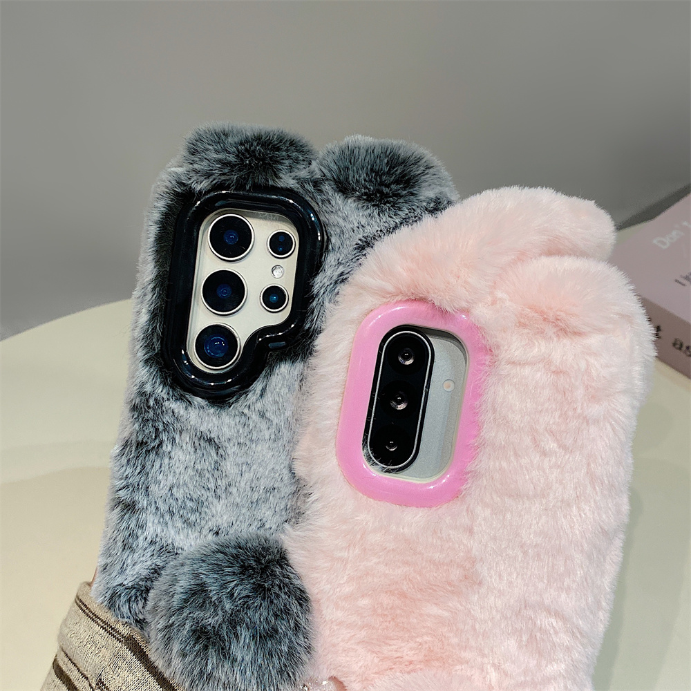 Bonito orelhas de coelho fofo  - Phone Cases Galaxy A17 avaliação e preço
