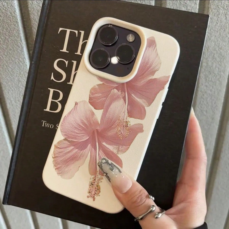 Rosa hibisco elegante alta est - Phone Cases Cool avaliação e preço