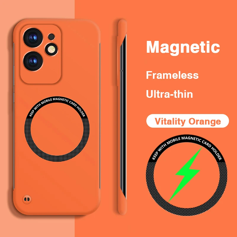 Capa magnética fina para celul - Phone Cases Realme avaliação e preço