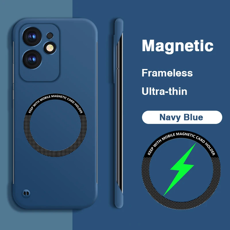 Capa magnética fina para celul - Phone Cases Realme avaliação e preço